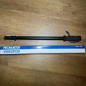 Promaster Videopod Camera Stick Walking Stick MODEL# 1000 Vintage‎
